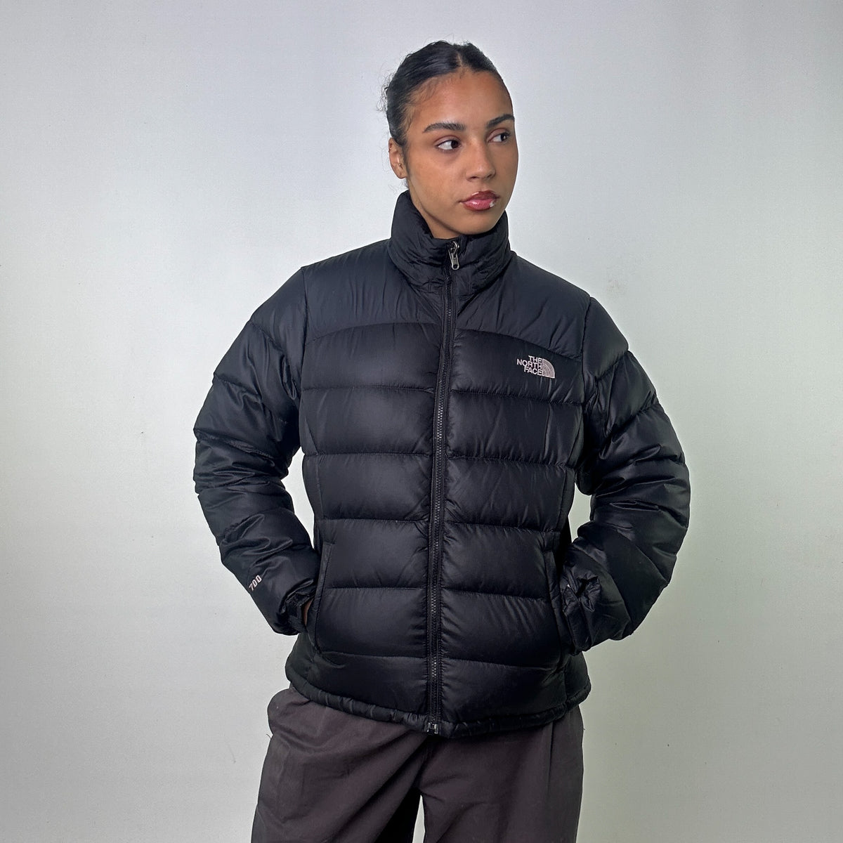 Black The North Face Nuptse 700 Puffer Jacket (XL) – 28 Vintage