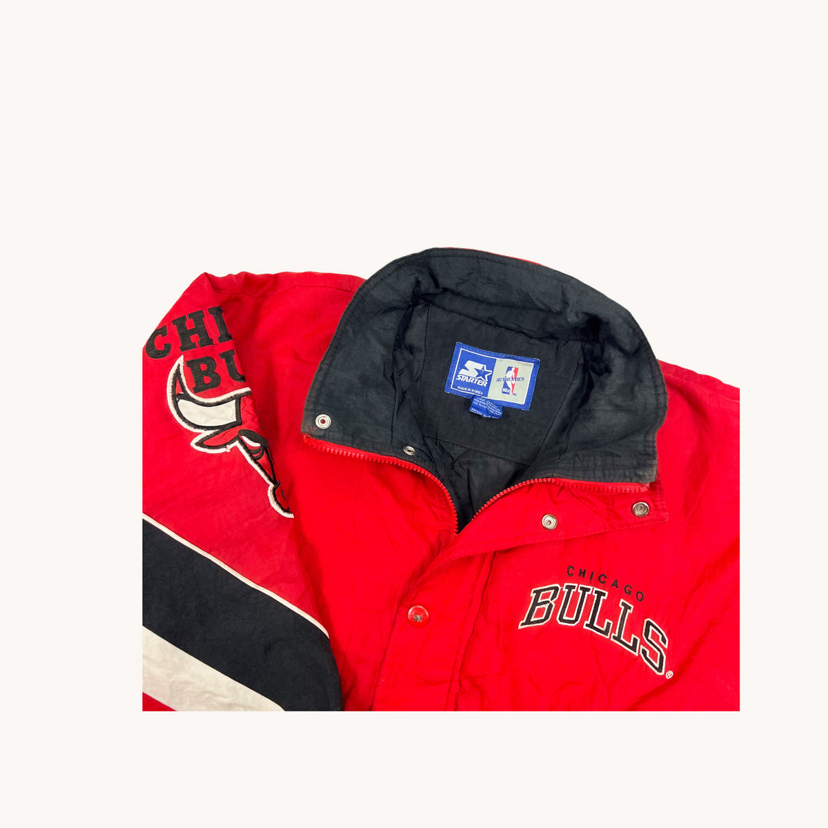 90's chicago clearance bulls starter jacket