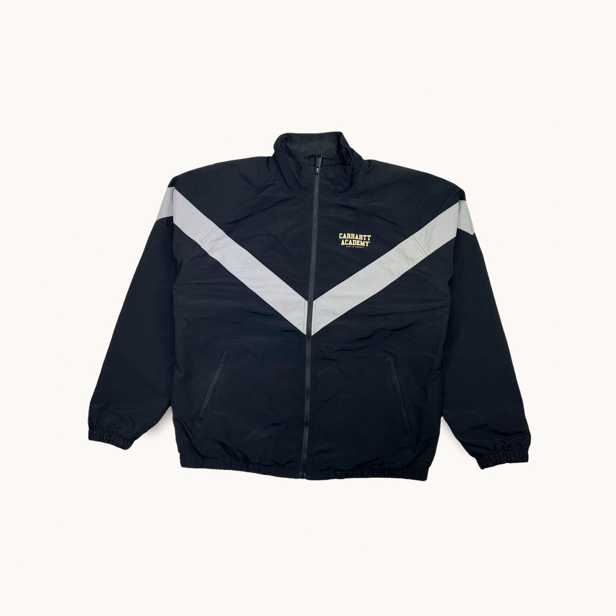 Black 90s Carhartt Academy Jacket (L) – Vintage