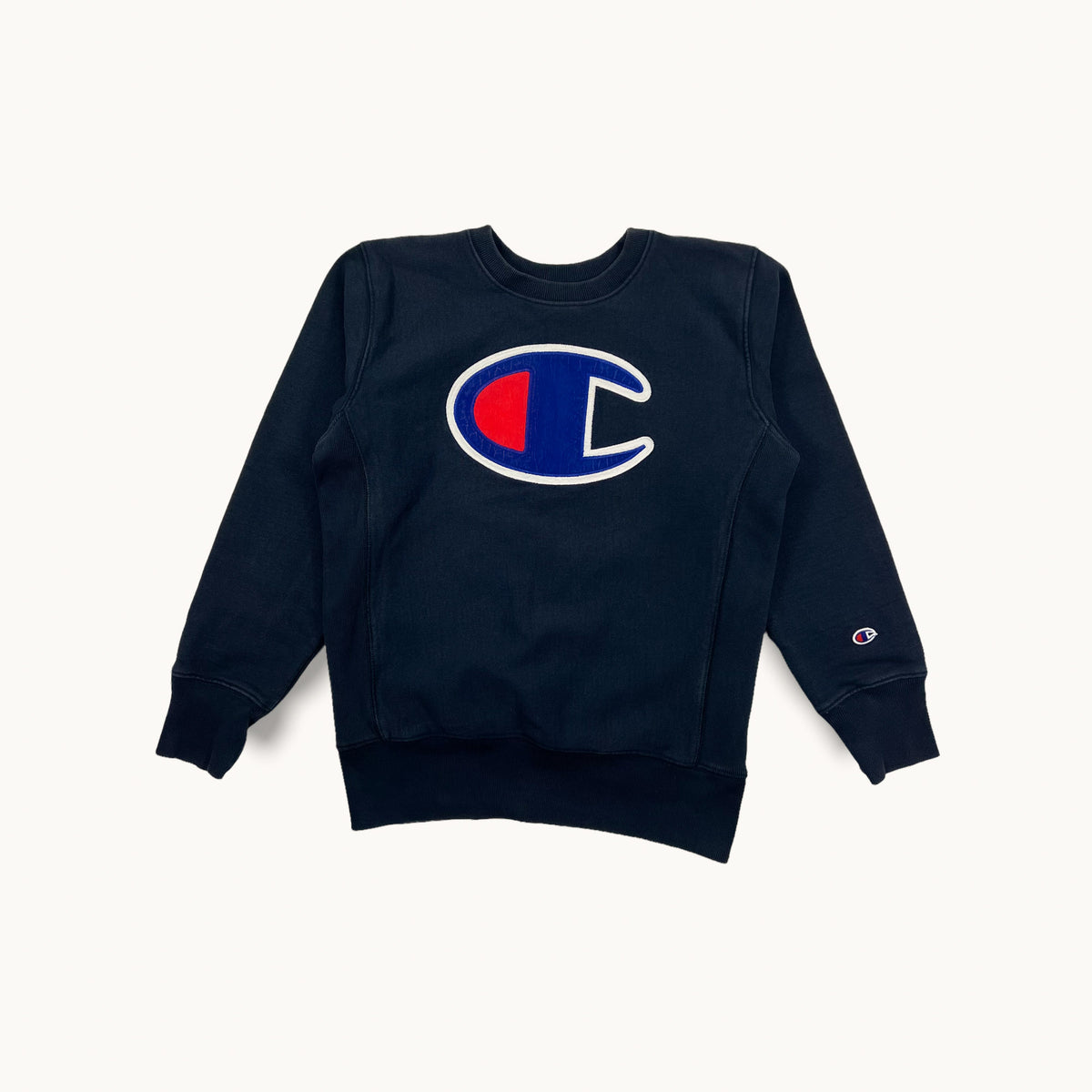 Champion reverse best sale weave sweatshirt blue