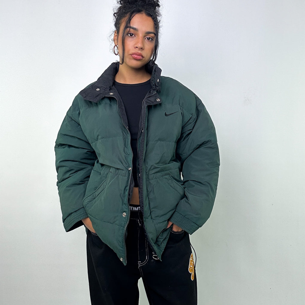 Green nike puffer outlet jacket