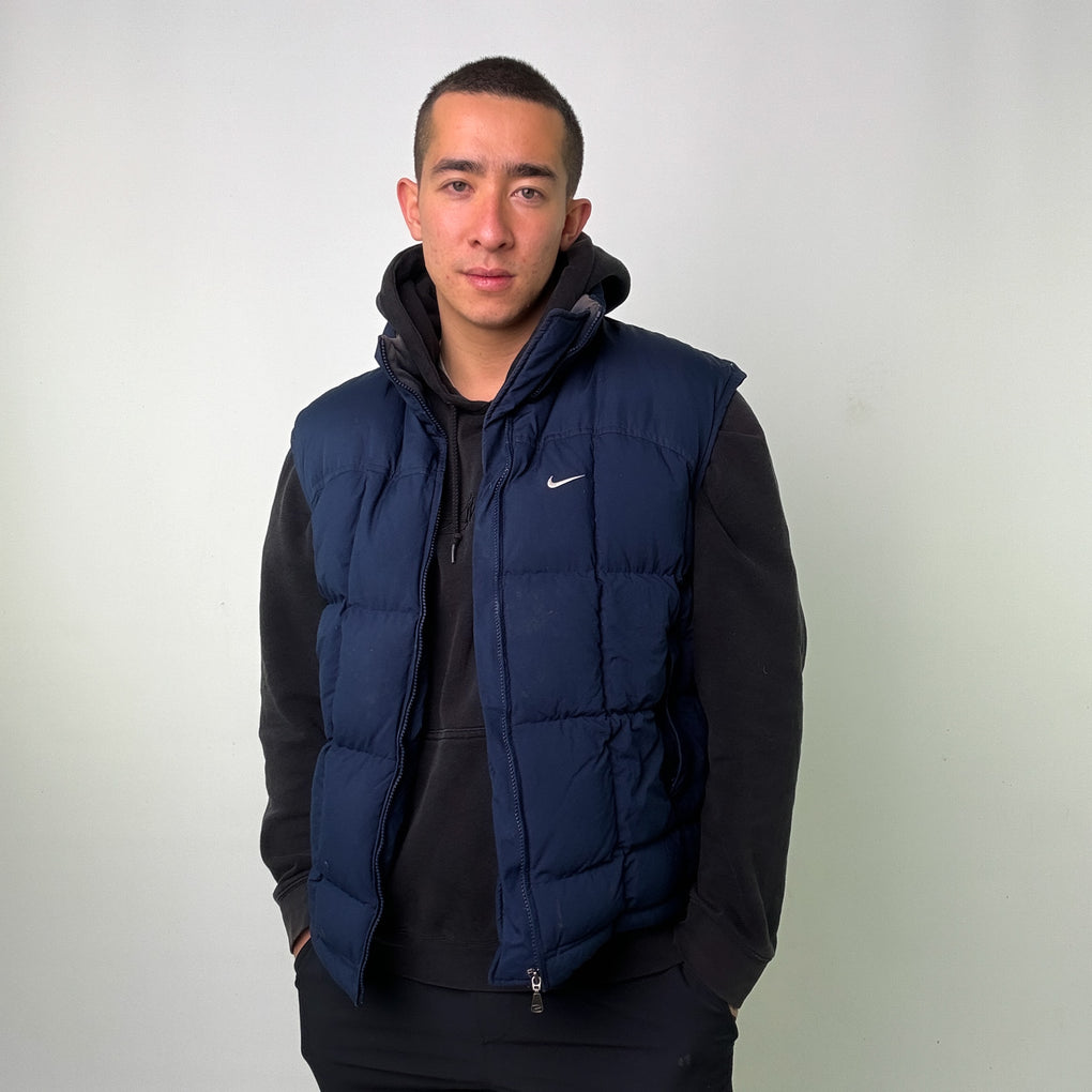 Nike gilet online blue