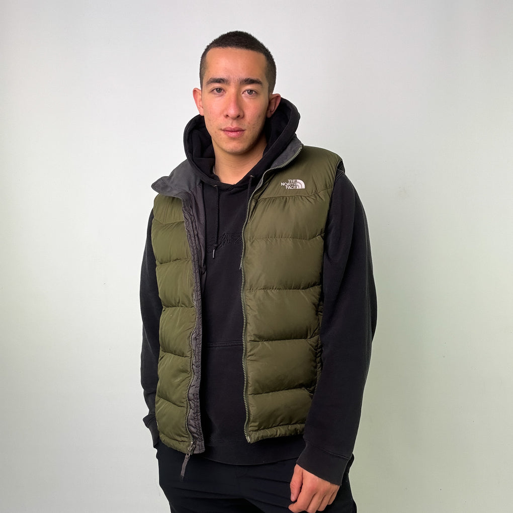 The north face hot sale olive green jacket