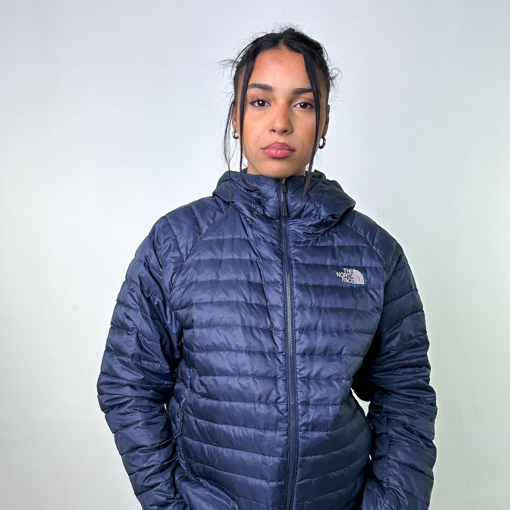 North face women's hot sale blue coat