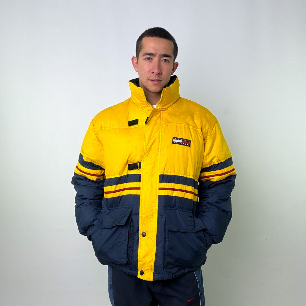 Yellow tommy hilfiger hot sale bubble coat