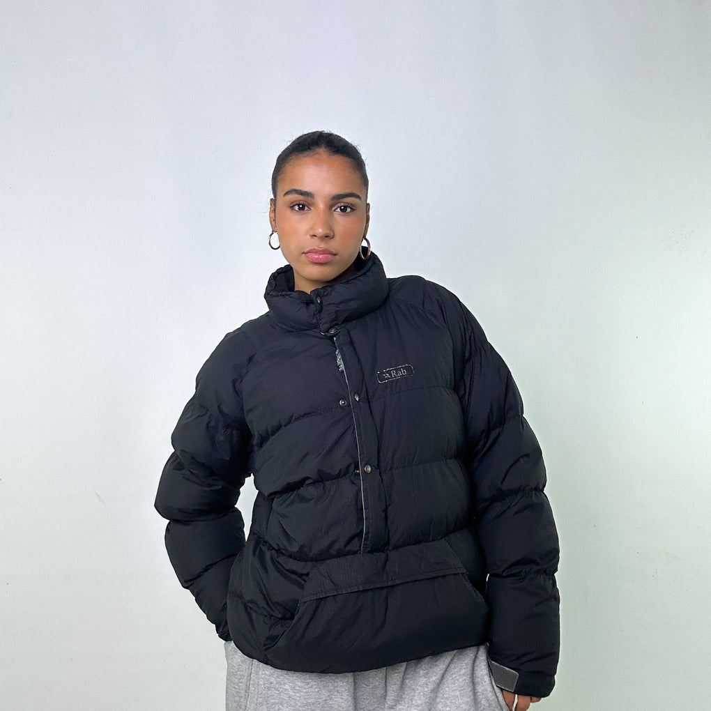 Rab store black puffer