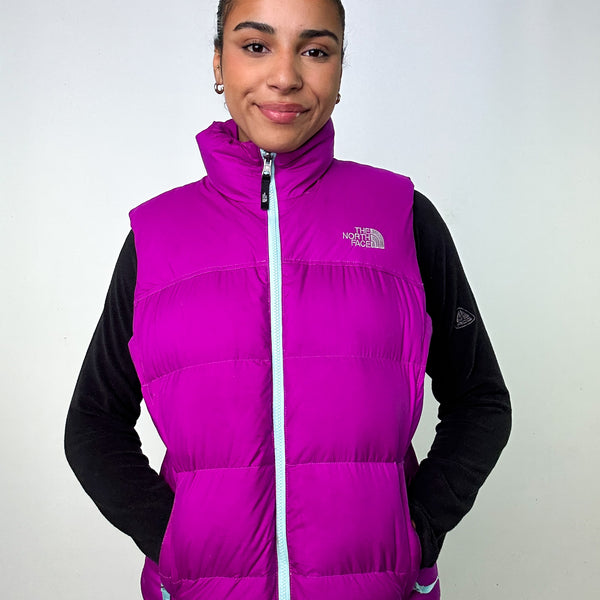 North face clearance purple gilet