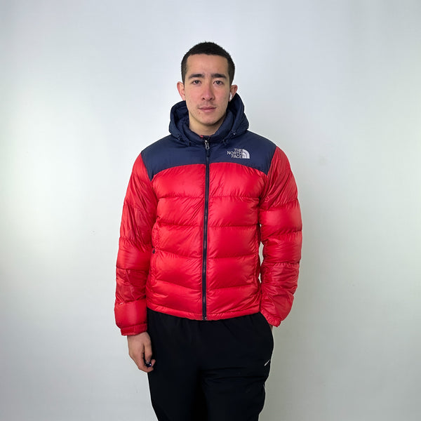 North face sale puffer red