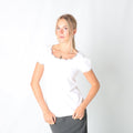 White 90s Burberry T-shirt (M)