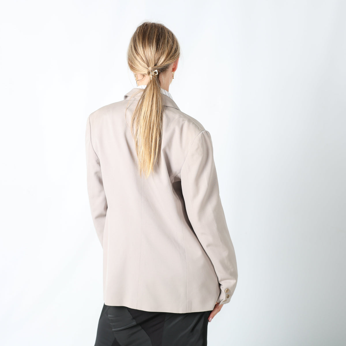 Beige Y2K Calvin Klein Blazer (M)