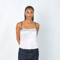 Ivory 90s Confezio Cami Semi Sheer (L)