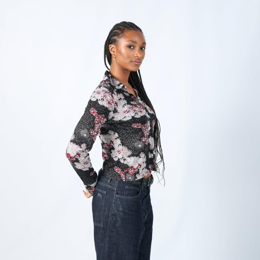 Black Y2K Mexx Blouse (M)