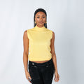 Yellow 90s Woven Top (S)
