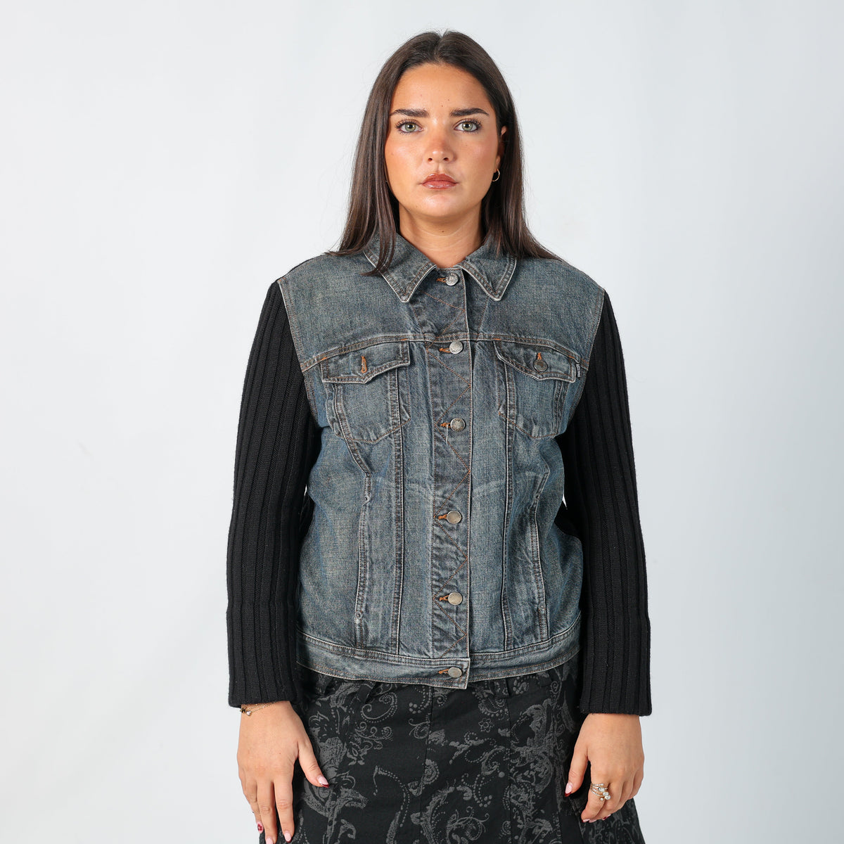 Blue Y2K Moschino Denim Jacket (14)