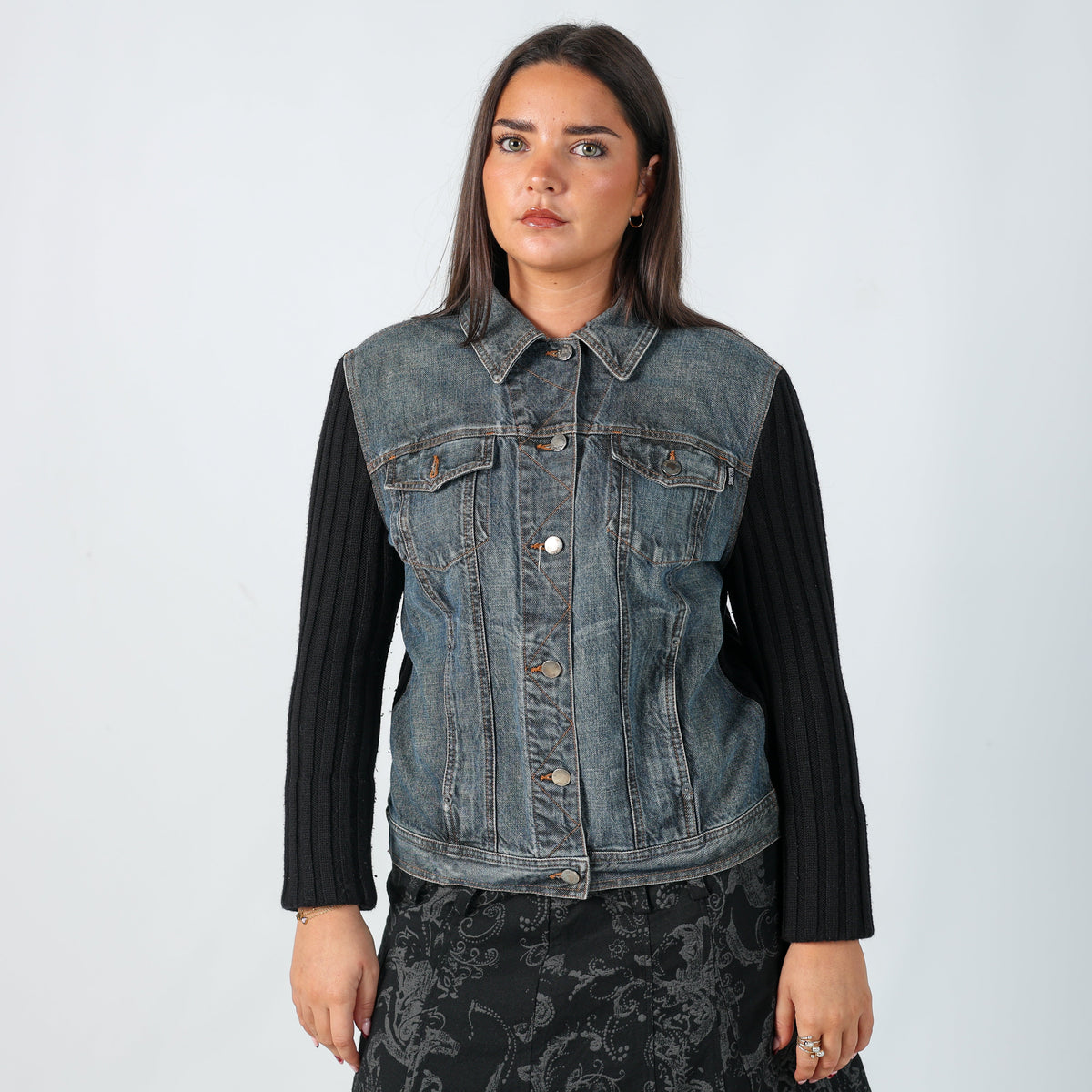 Blue Y2K Moschino Denim Jacket (14)