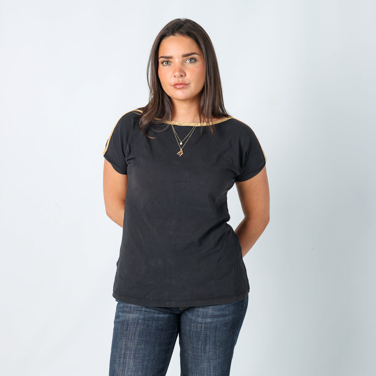 Black Y2K Donnavventura T-shirt (M)