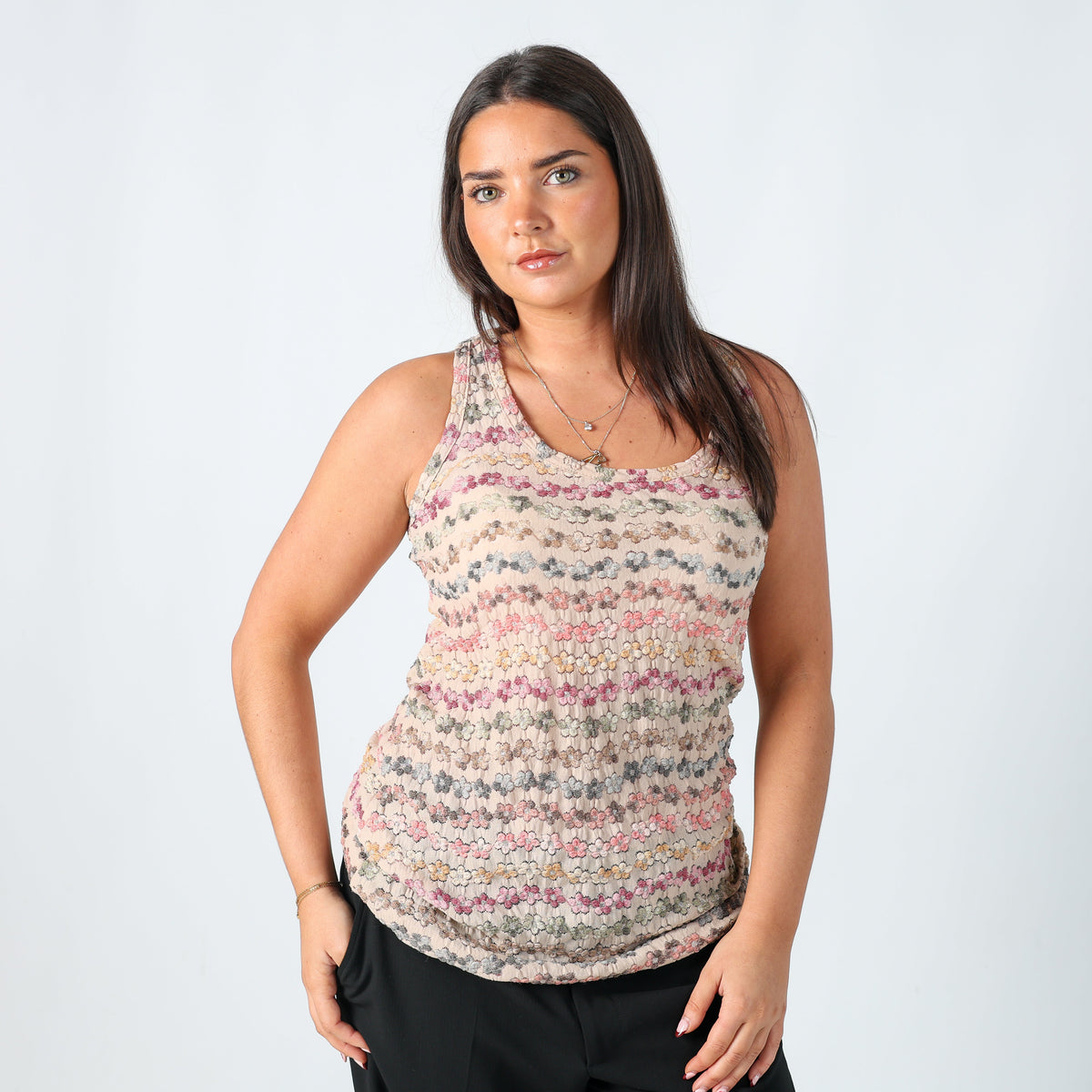 Multicoloured Y2K Artigli Cami (M)