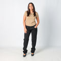 Black Y2K Just Cavalli Straight Jeans (M)