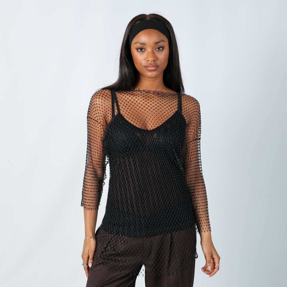 Turquoise Y2K Intimissimi Cami (S)