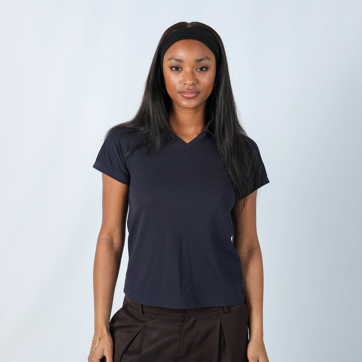 Navy Blue 90s Armani Jeans T-shirt (S)