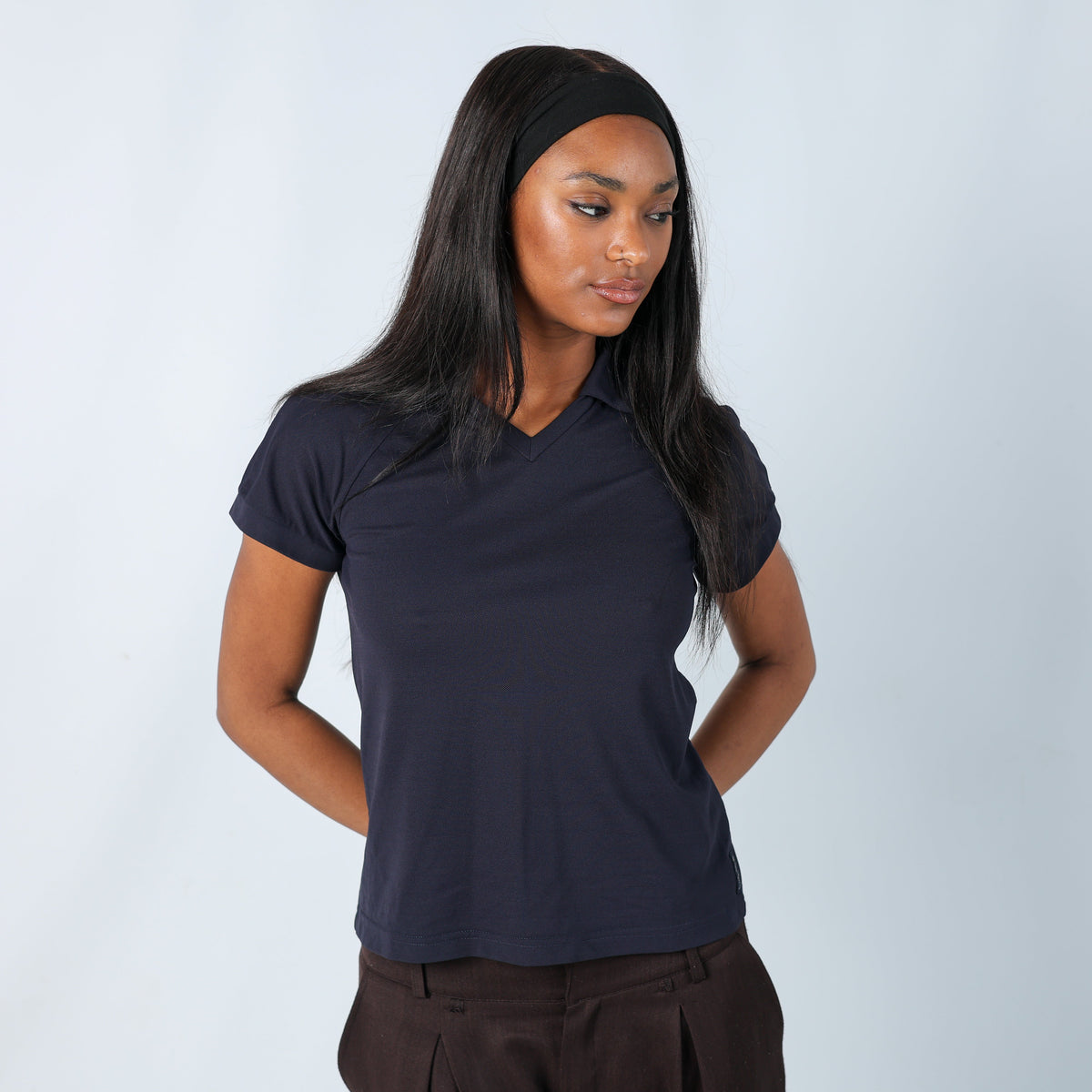 Navy Blue 90s Armani Jeans T-shirt (S)
