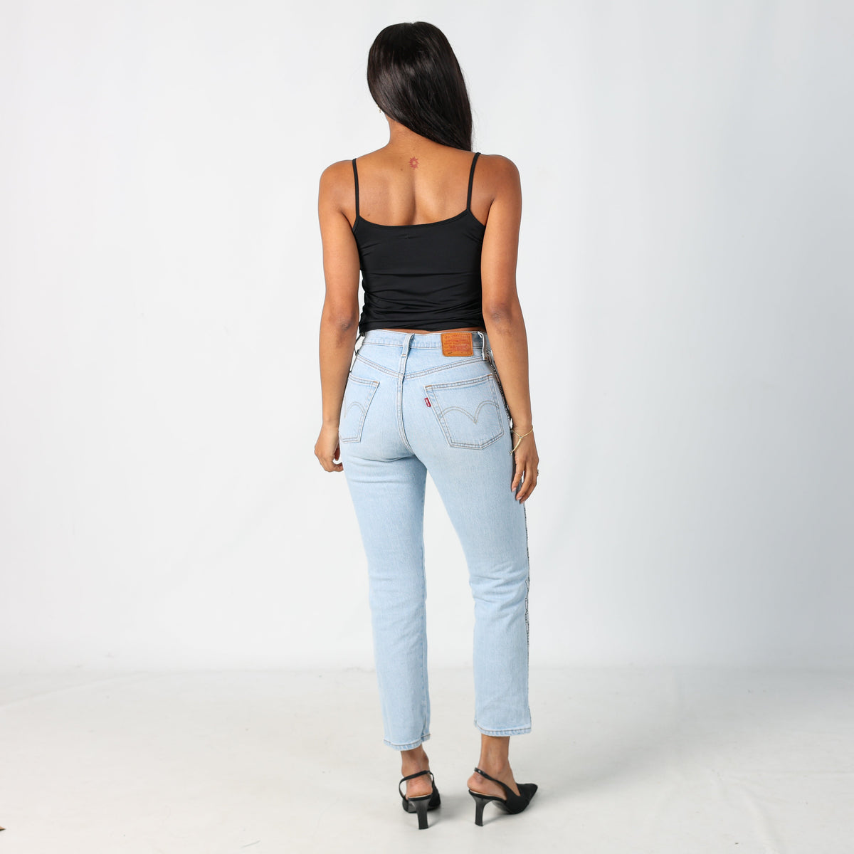 Light Blue Y2K Levi's Mom Jeans 501 (XS)