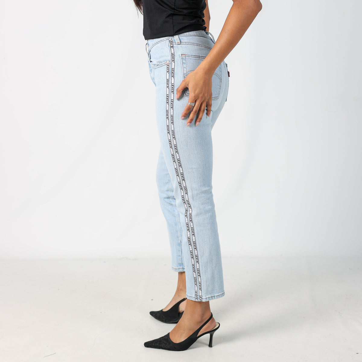 Light Blue Y2K Levi's Mom Jeans 501 (XS)