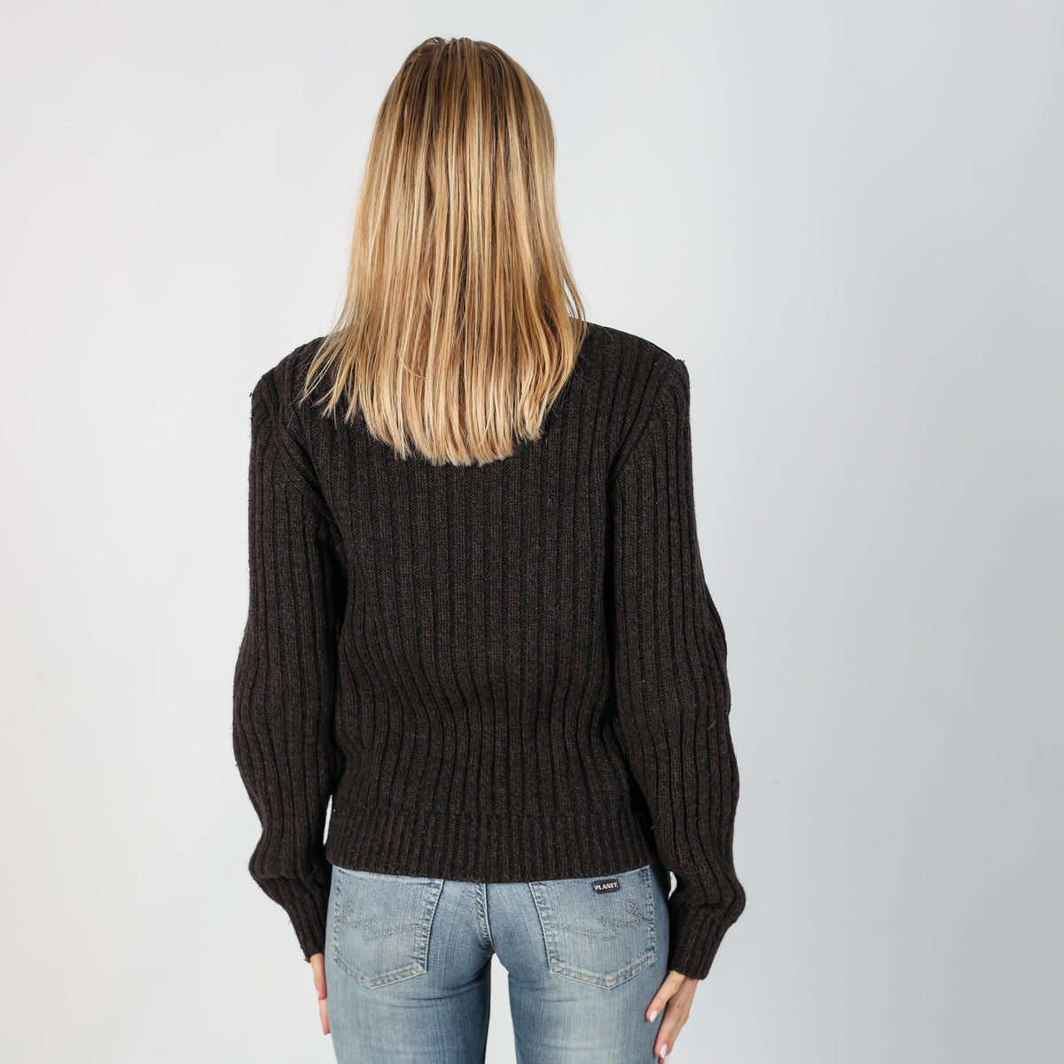 Brown Y2K Skelton Light jacket (S)