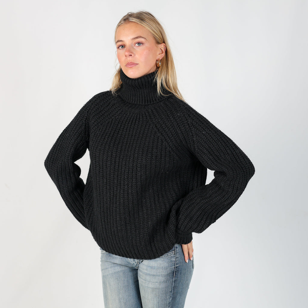 Black Y2K G-Star Knitted Jumper (M)
