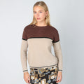 Brown Y2K Onyx Knitted Jumper (S)