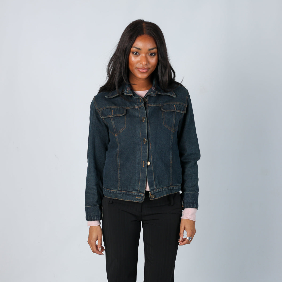 Blue Y2K Naked Jeans Denim Jacket (S)