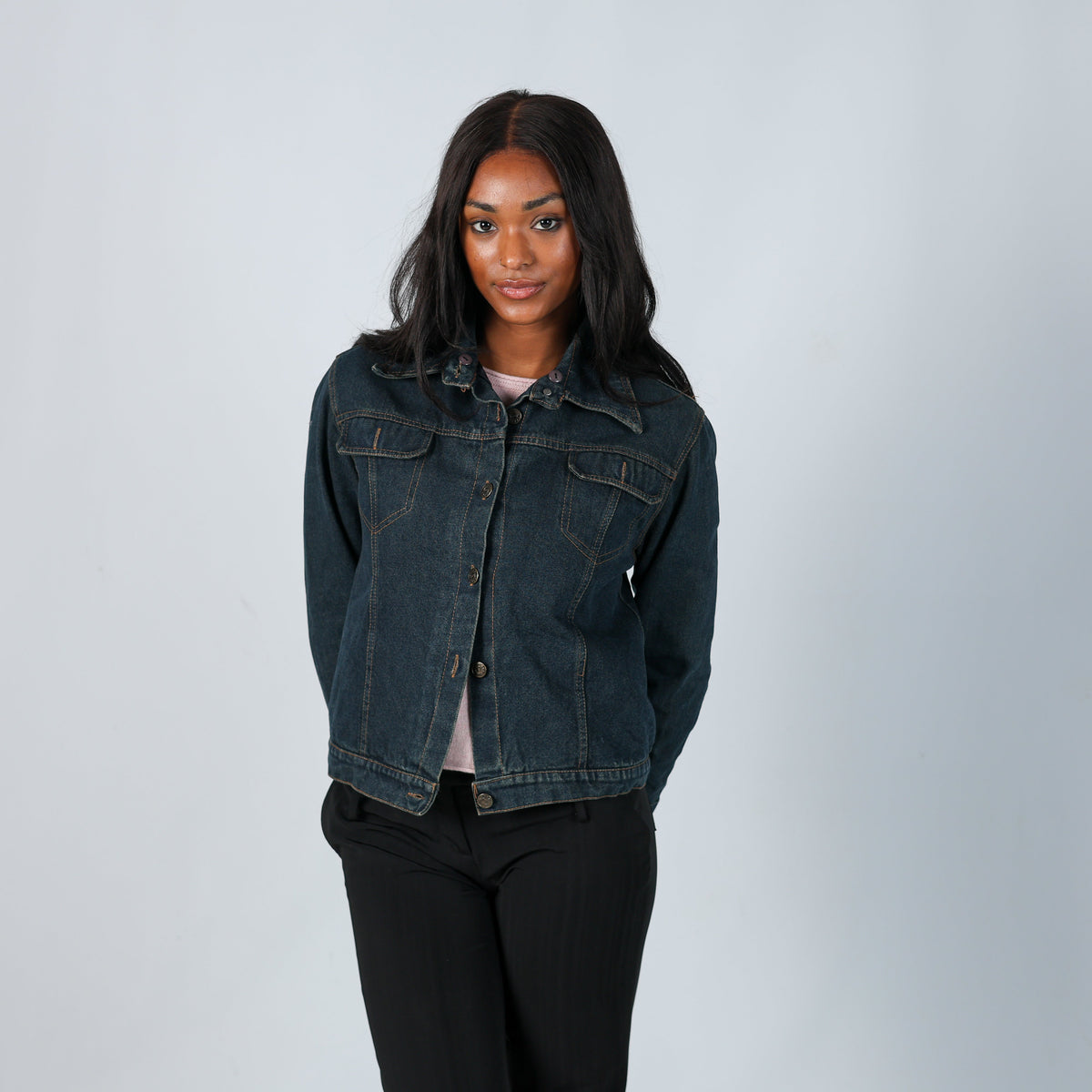Blue Y2K Naked Jeans Denim Jacket (S)