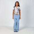 Light Blue 90s Australian Casual Trousers (M)