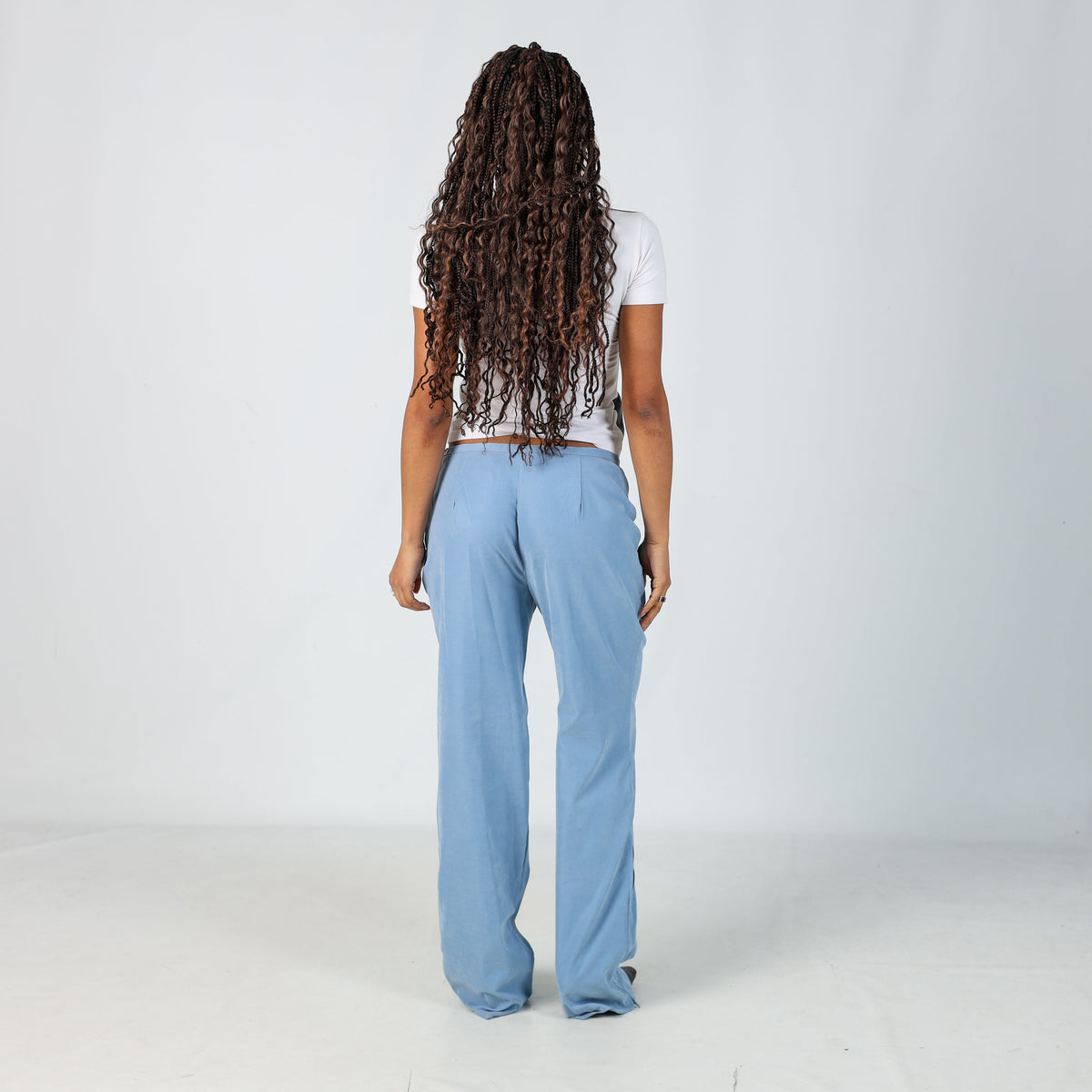 Light Blue 90s Australian Casual Trousers (M)