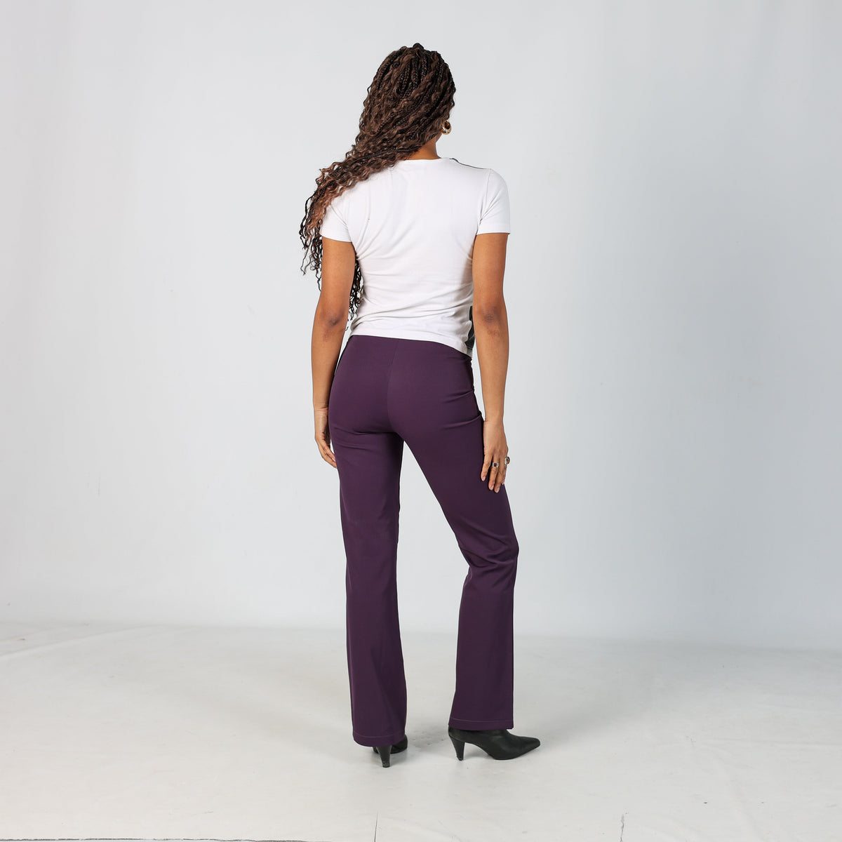 Purple Y2K Casual Trousers (XS)