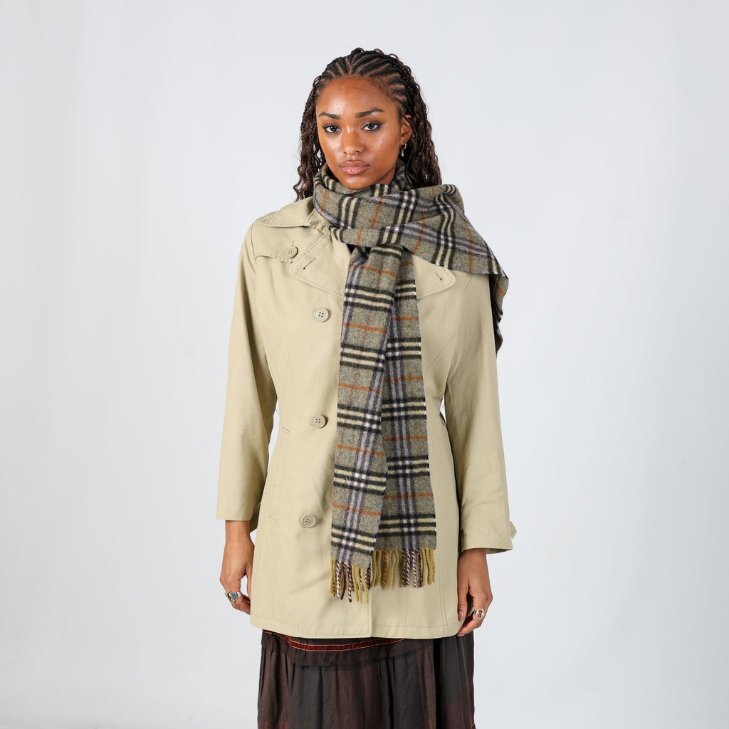 Beige Y2K PHARD Trench Coat (S)