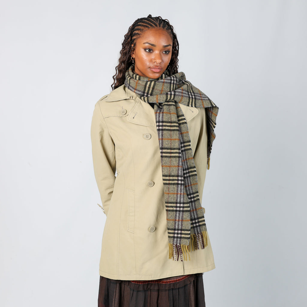 Beige Y2K PHARD Trench Coat (S)