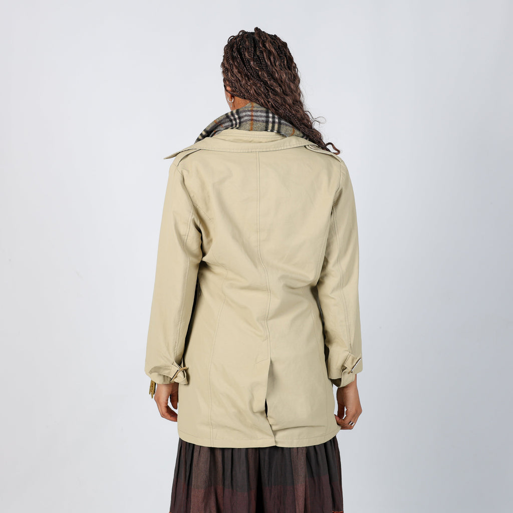 Beige Y2K PHARD Trench Coat (S)