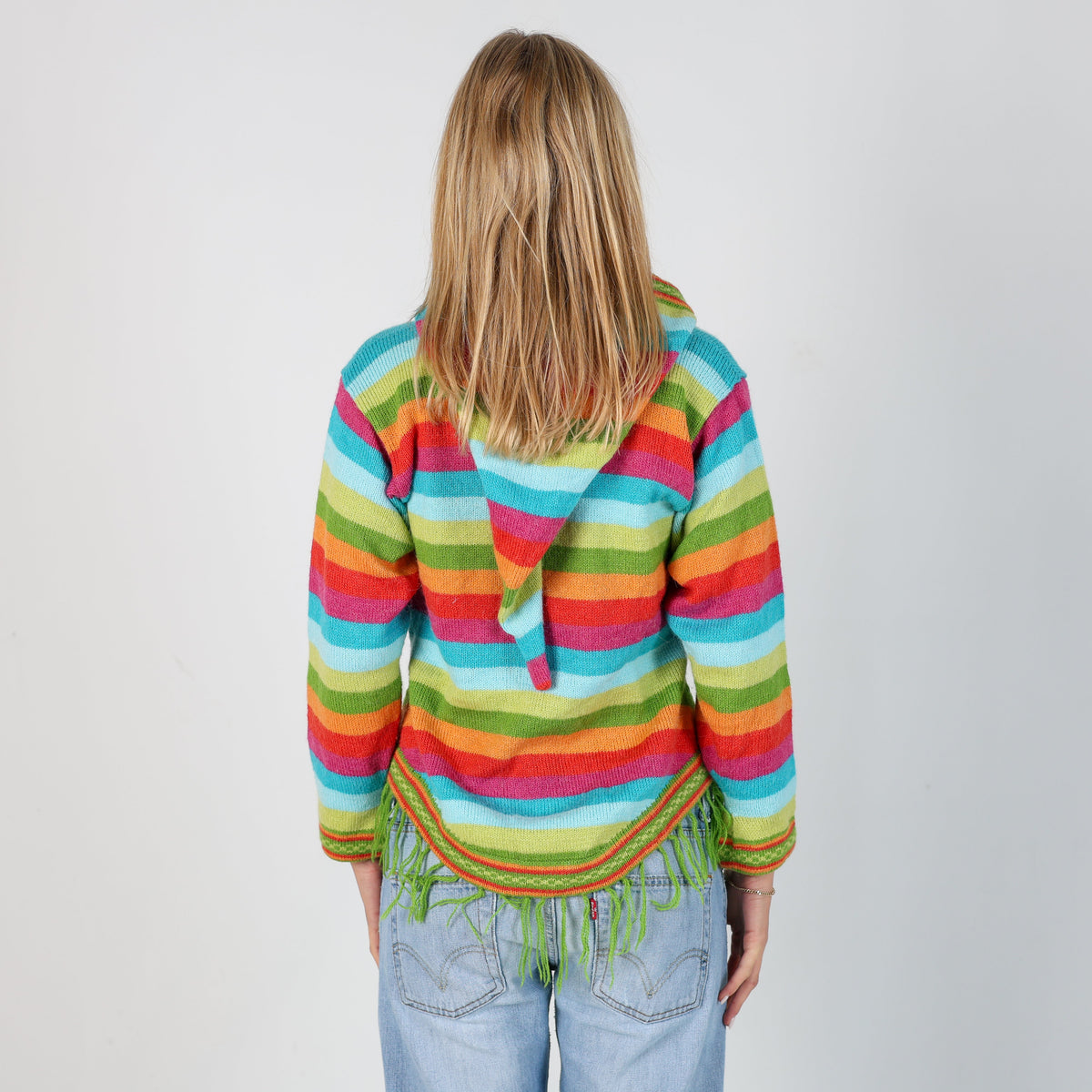 Multicoloured Y2K Dorado Knitted Jumper (S)