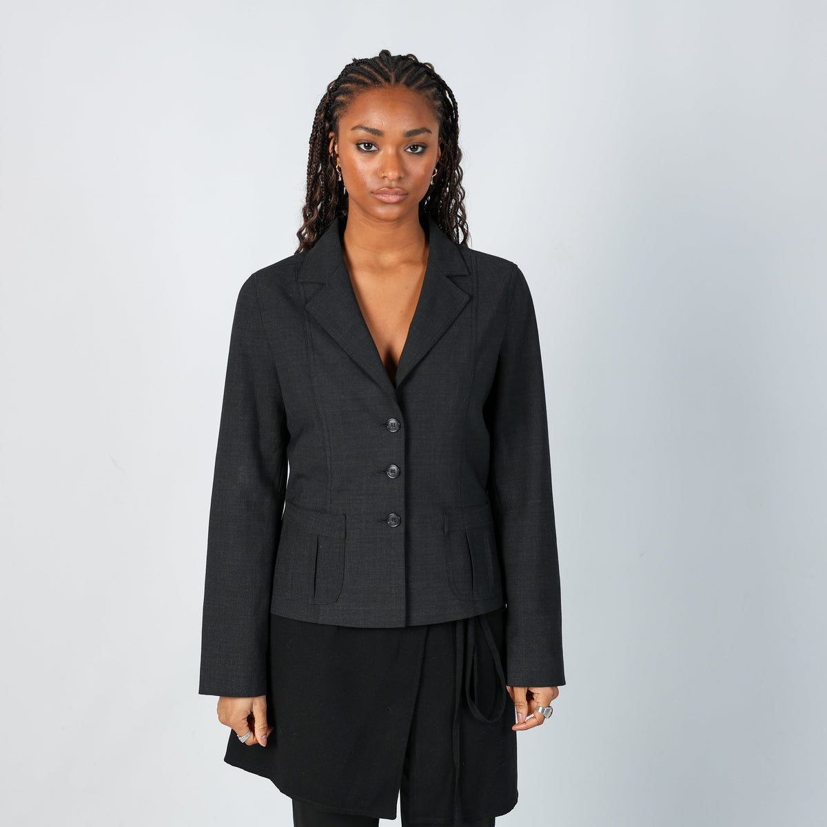 Black Y2K Motivi Blazer (S)