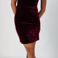 Burgundy Red Y2K Tally Weijl Formal Dress (S)