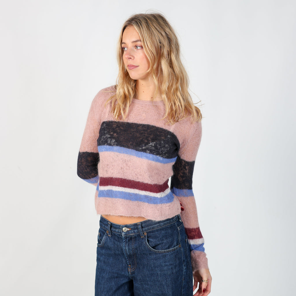 Baby Pink Y2K Max&Co. Knitted Jumper (S)