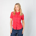 Red Y2K Moschino Shirt (S)