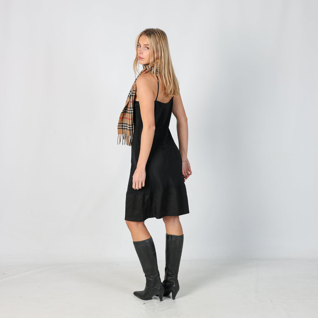 Black Y2K Diesel Slip Dress (S)
