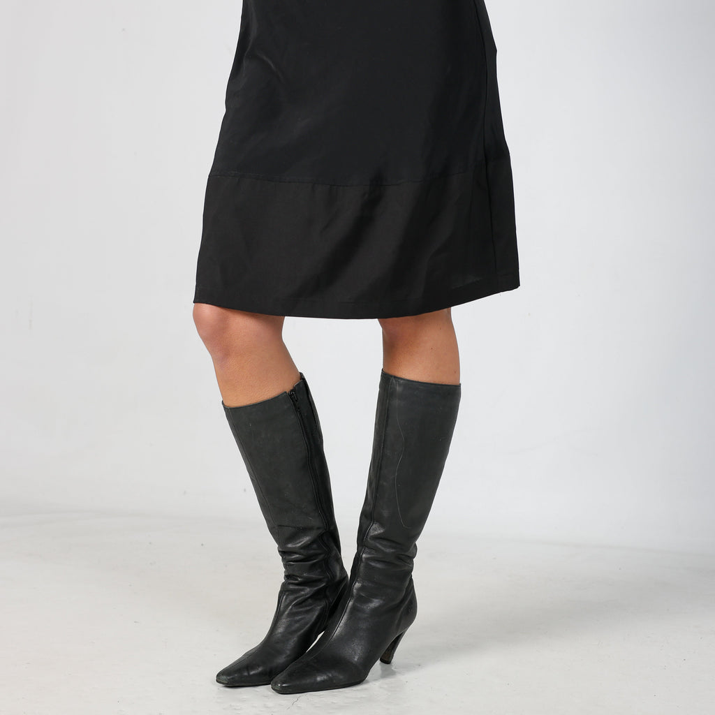 Black Y2K Diesel Slip Dress (S)