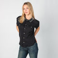 Black Y2K Moschino T-shirt (S)