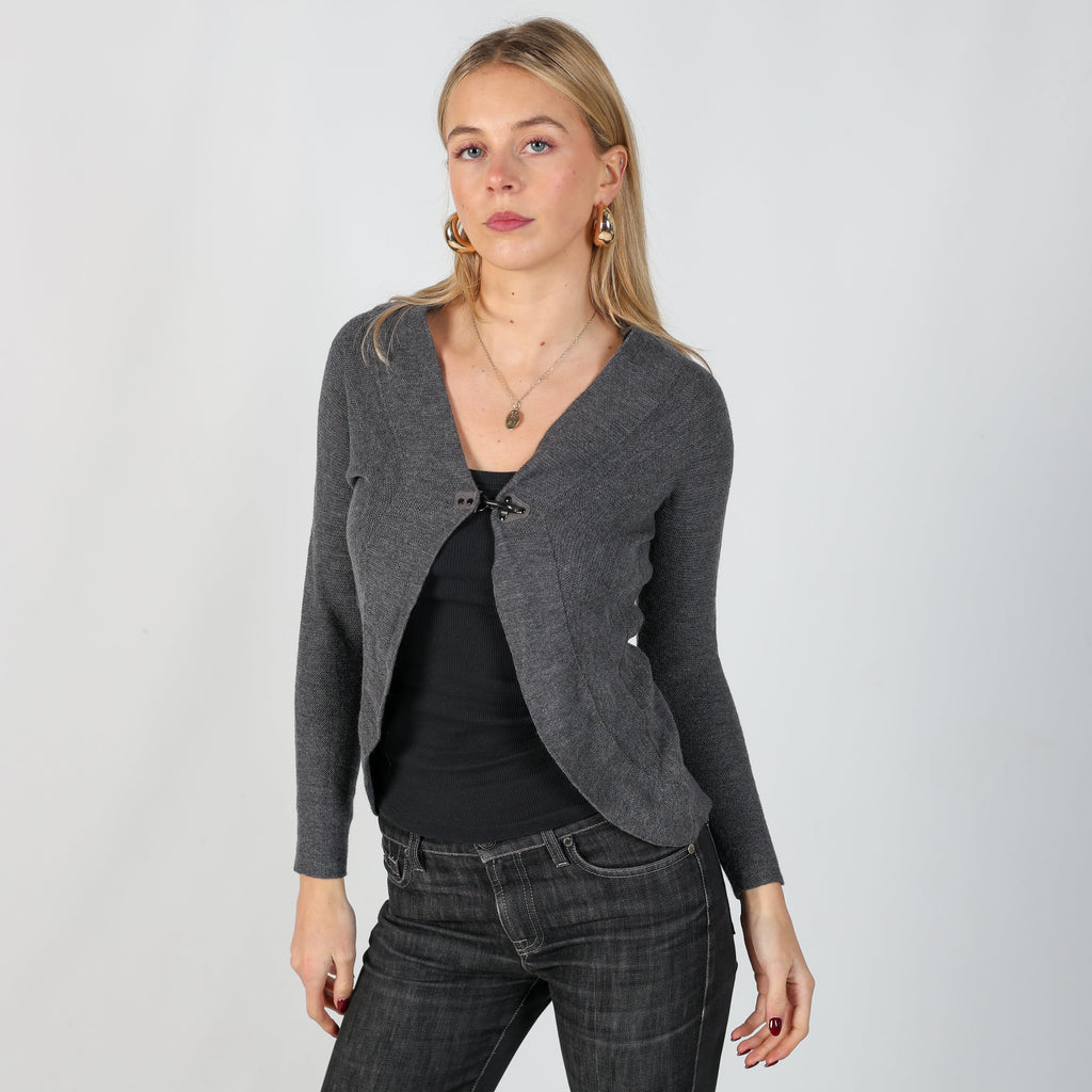 Grey Y2K Fay Cardigan (XS)