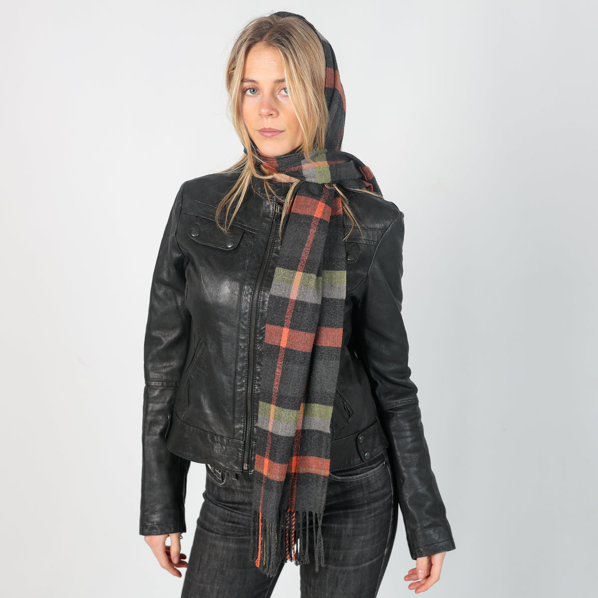 Black Y2K Cjupito Leather Jacket (S)