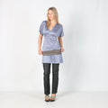 Light Blue Y2K Coconuda Woven Midi Dress (S)