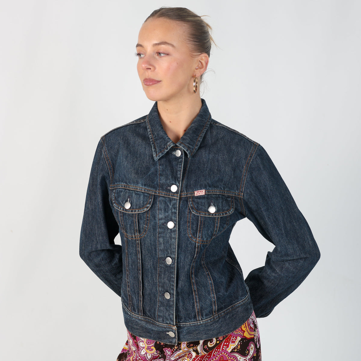 Blue Y2K Miss Sixty Denim Jacket (M)